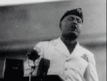 Benito Mussolini Keep Talking GIF