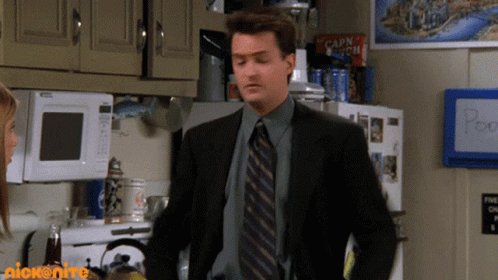 Chandler Celebrating GIF