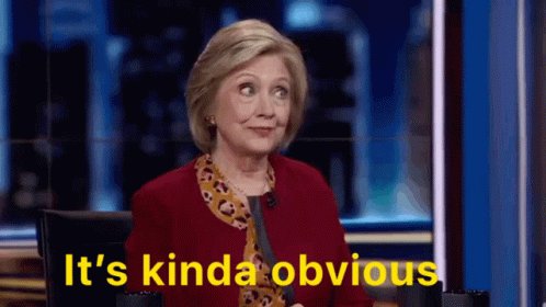Its Kinda Obvious Hillary C...