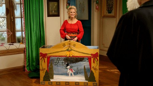 amy sedaris christmas GIF b...