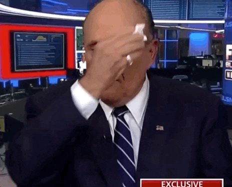 Nervous Rudy Giuliani GIF b...