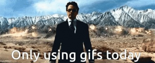 Only Using Gifs Gif Keyboard Iron Man Tony Stark Cool Only U