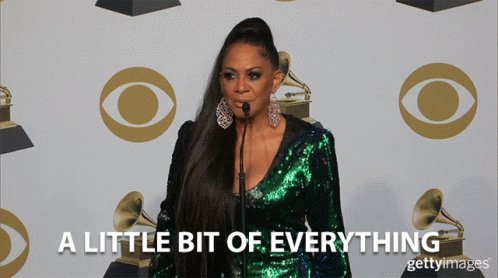 ALittle Bit Of Everything AMixture Of Things GIF
