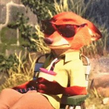 Nick Wilde Fox GIF