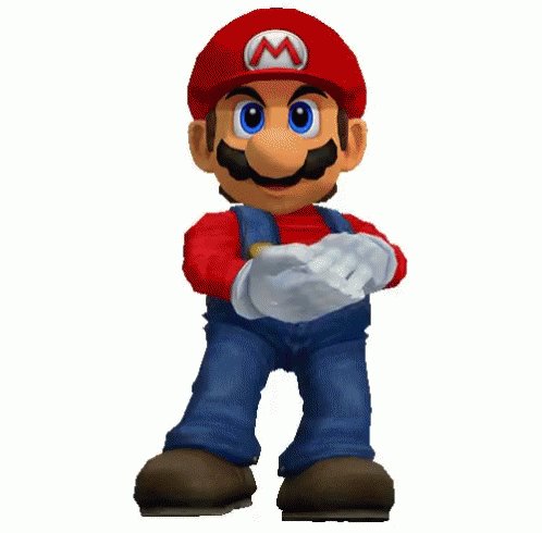 Clap Mario GIF