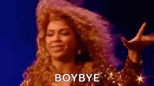 Bye Bitch Beyonce GIF