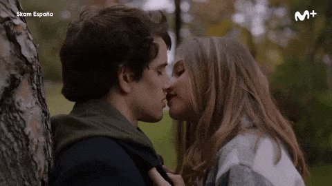 French Kiss Couple GIF by Movistar+