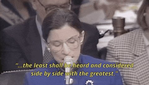 Ruth Bader Ginsburg Rbg GIF by GIPHY News