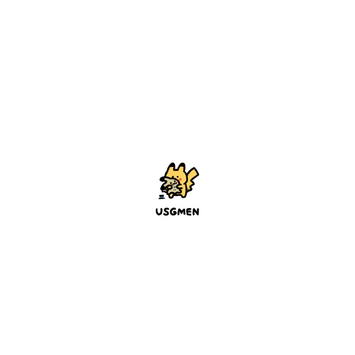 Usgmen うさぎメン ダイナ荘びより ミミッキュの一番くじを引いたピカチュウ Usgmen うさぎメン ダイナ荘びより ミミッキュの一番くじを引いたピカチュウ