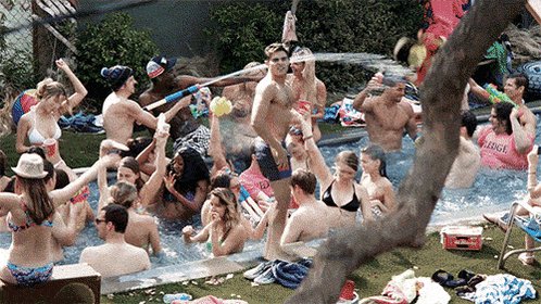 Pool Parties GIF