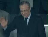 Florentino Pérez Happy GIF