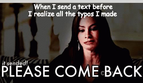 When I Send A Text Before I...