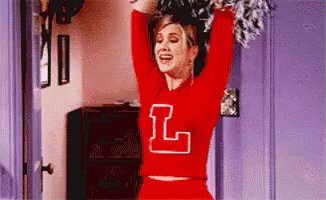 Rachel Cheerleader GIF