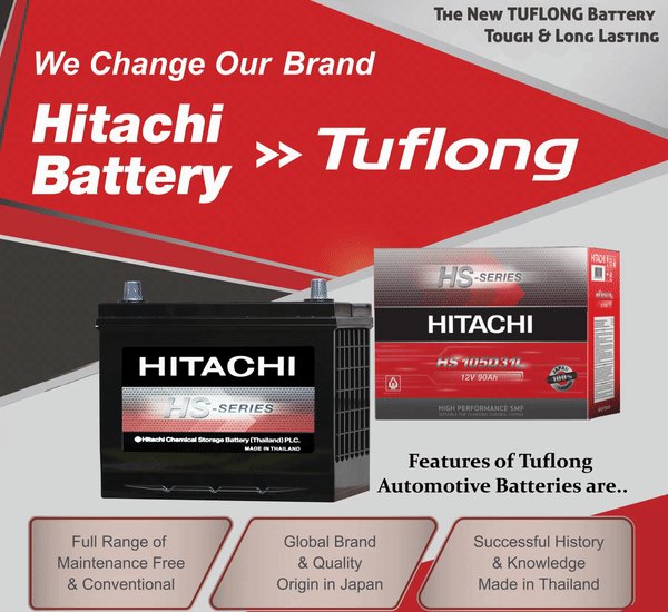 Tuflong battery