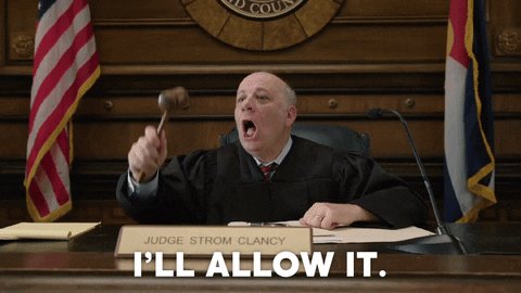 judge ok GIF by truTV’s Those Who Can’t