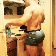 Cooking Butt GIF