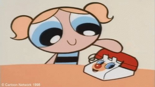 Powerpuff Girls Bubbles GIF