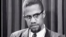 Malcolm X Stare GIF