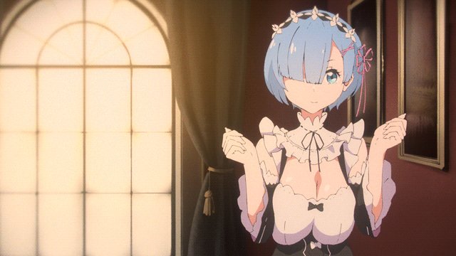 “cloth physics 😩 fan art of Rem from Re:Zero

nsfw version...