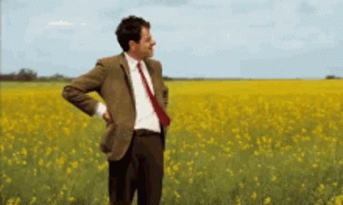 Im Waiting Mr Bean GIF