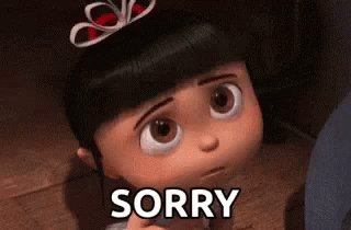 Agnes Sorry GIF