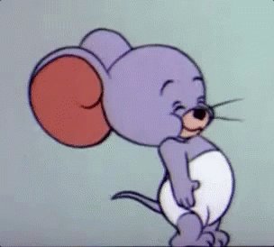 Nodding Tom And Jerry GIF