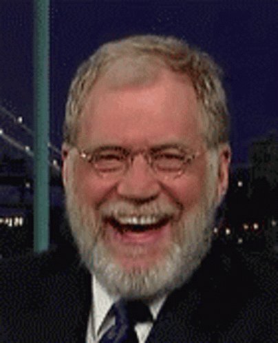 David Letterman Crazy GIF