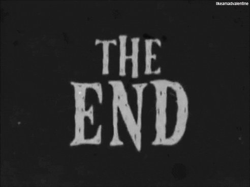 the end GIF