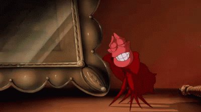 Batting Eyelashes - The Little Mermaid GIF