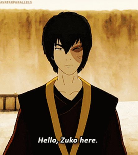 Hello Zuko GIF