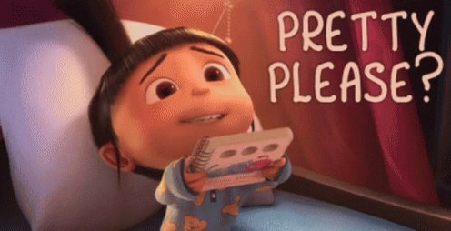 Pretty Please Agnes GIF