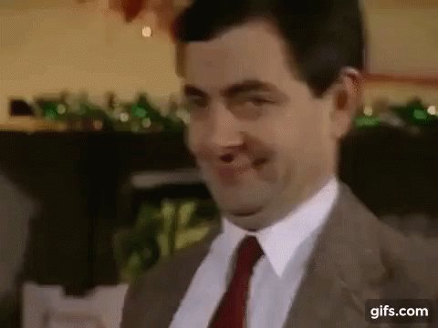 Mr Bean Wink GIF