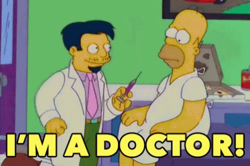 Im ADoctor Simpsons GIF