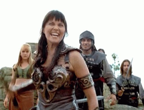 Xena Kill Them All GIF