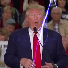 Electric Trump GIF