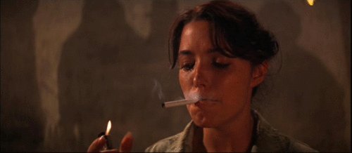 Happy birthday to Karen Allen, here in RAIDERS OF THE LOST ARC! 