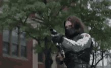 Winter Soldier Bucky Barnes GIF