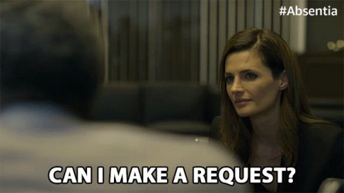 Can IMake ARequest Stana Katic GIF