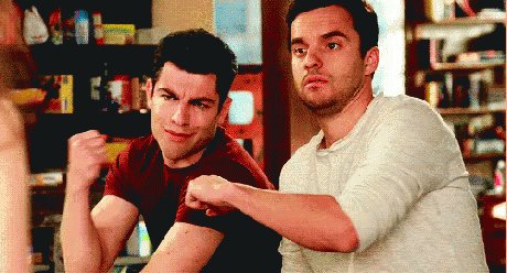 Schmidt And Nick Dap GIF