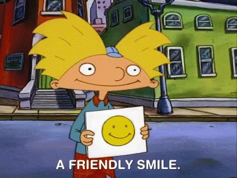 Hey Arnold Smile GIF