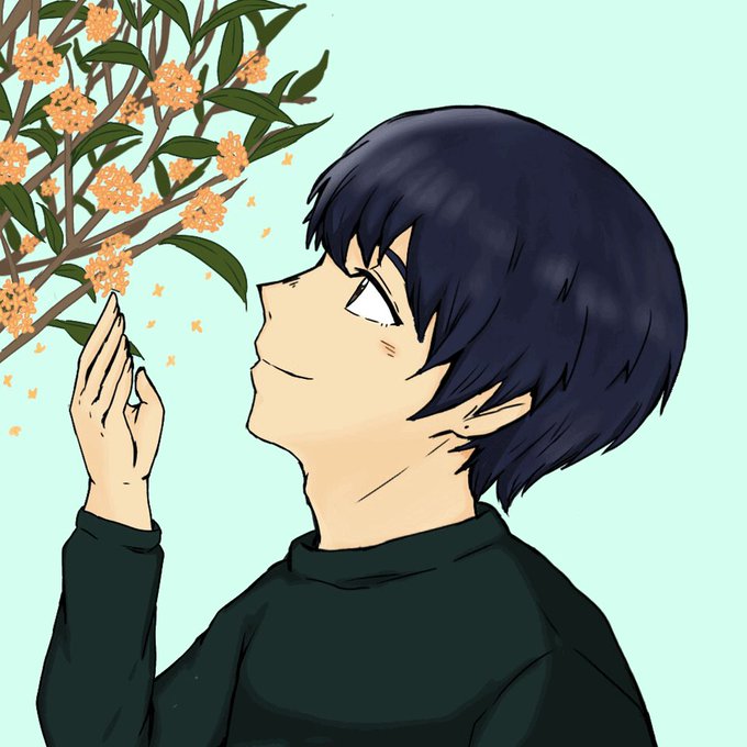 顔男子のtwitterイラスト検索結果 古い順