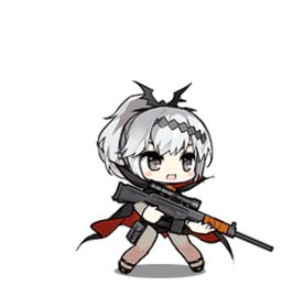 ドールズフロントライン公式 Gr Psg 1専用スキン とつげきお化け ドールズフロントライン公式 Gr Psg 1専用スキン とつげきお化け
