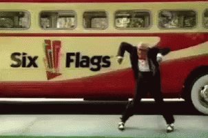 Six Flags Old Man GIF