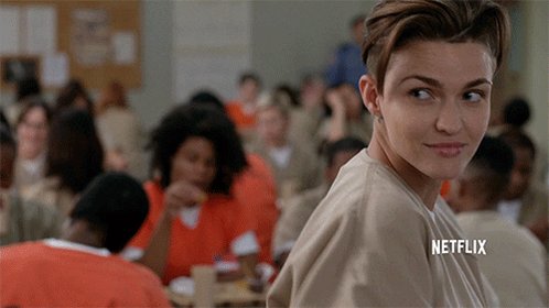 orange is the new black wink GIF