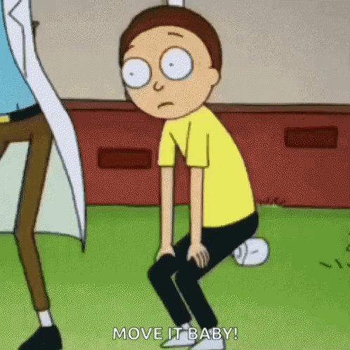 Twerk Rick And Morty GIF