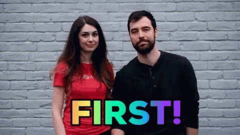 Evan And Katelyn First GIF