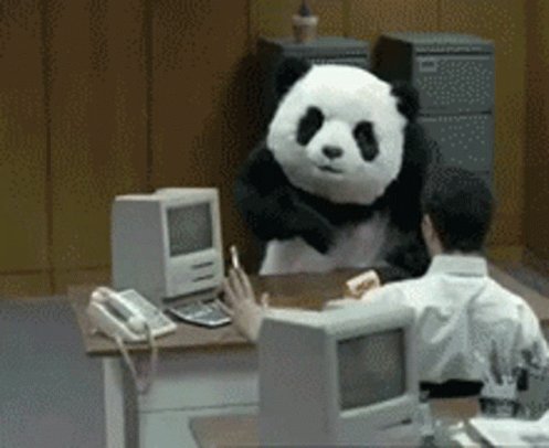 Angry Panda GIF