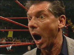 shocked vince mcmahon GIF