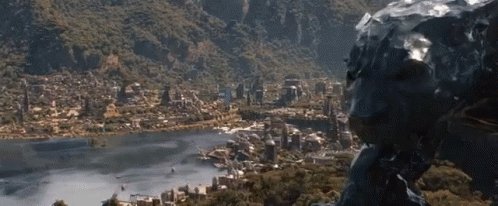 Black Panther Handshake GIF