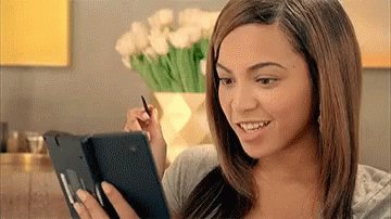 Beyonce Phone GIF